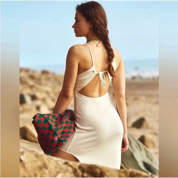 L*Space Renata White Backless Maxi Dress - Picture 3 of 3